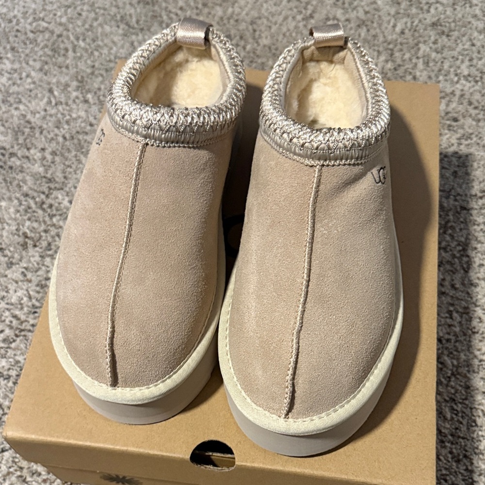 UGG Tan Suede Mules -Brand New!!